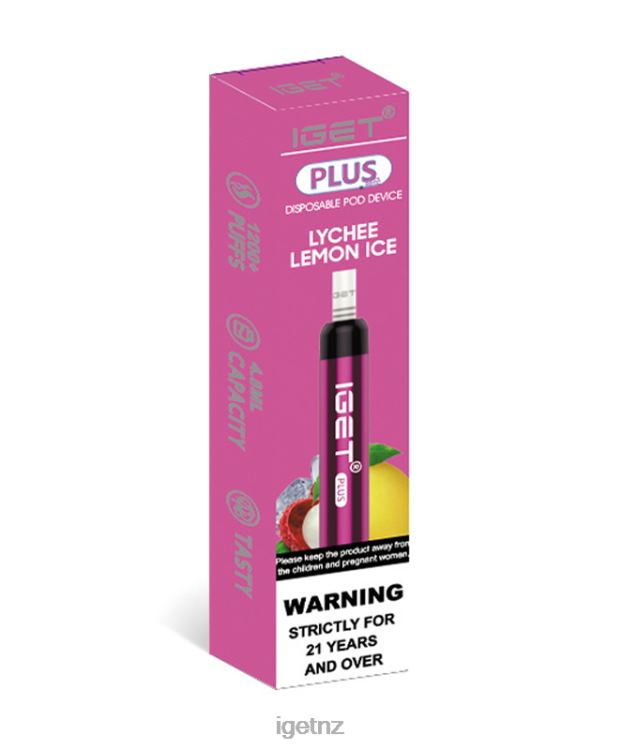 D628234 IGET Plus - IGET Pods NZ Lychee Lemon Ice