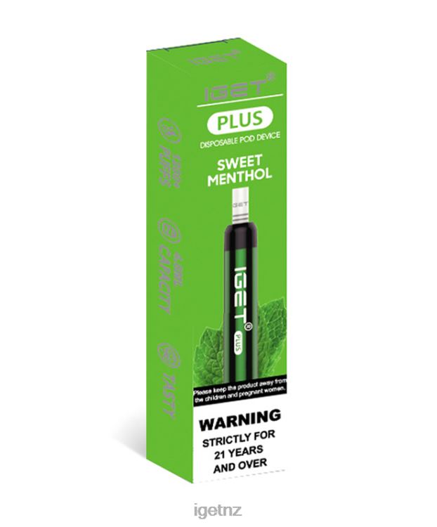 D628242 IGET Plus - IGET NZ Flavours Sweet Menthol