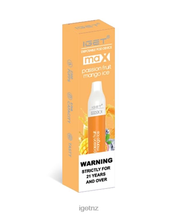 D628287 IGET Max - IGET Eshop Passion Fruit Mango Ice