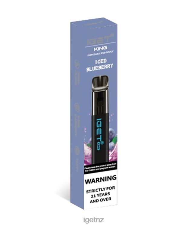 D6282102 IGET King - IGET NZ Flavours Iced Blueberry