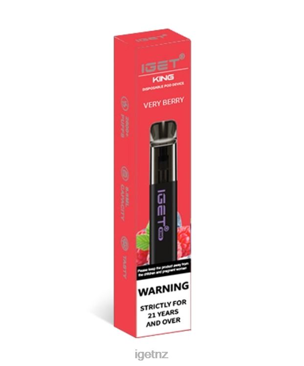D6282122 IGET King - IGET NZ Flavours Very Berry