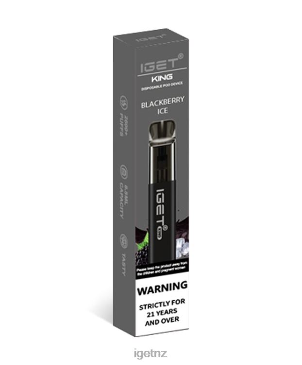 D628294 IGET King - IGET Pods NZ Blackberry Ice