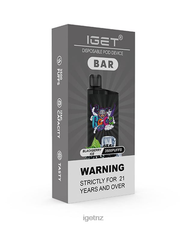 D6282149 IGET Bar - IGET New Zealand Blackberry Ice