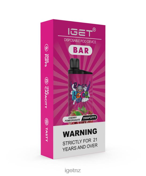 D6282155 IGET Bar - IGET Vapes on Sale Cherry Pomegranate