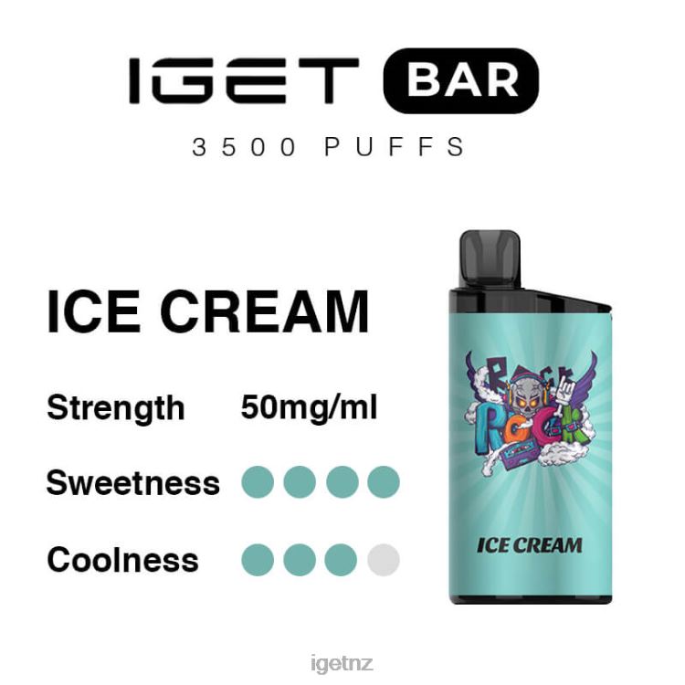 D6282294 IGET Bar 3500 Puffs - IGET Pods NZ Ice Cream
