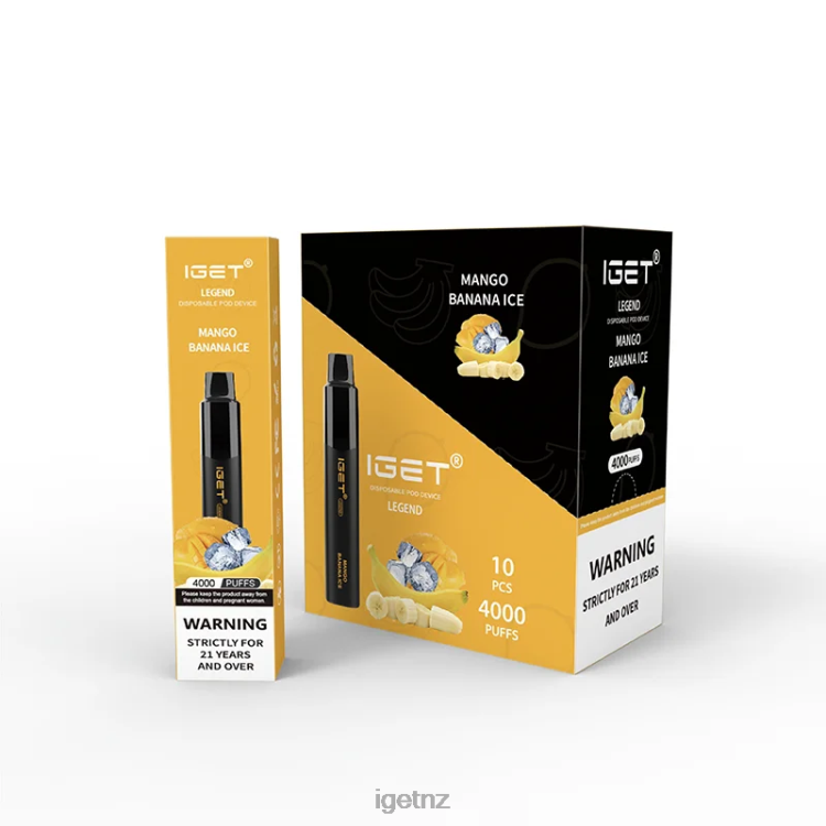D6282328 IGET Legend 4000 Puffs - IGET Sale Mango Banana Ice