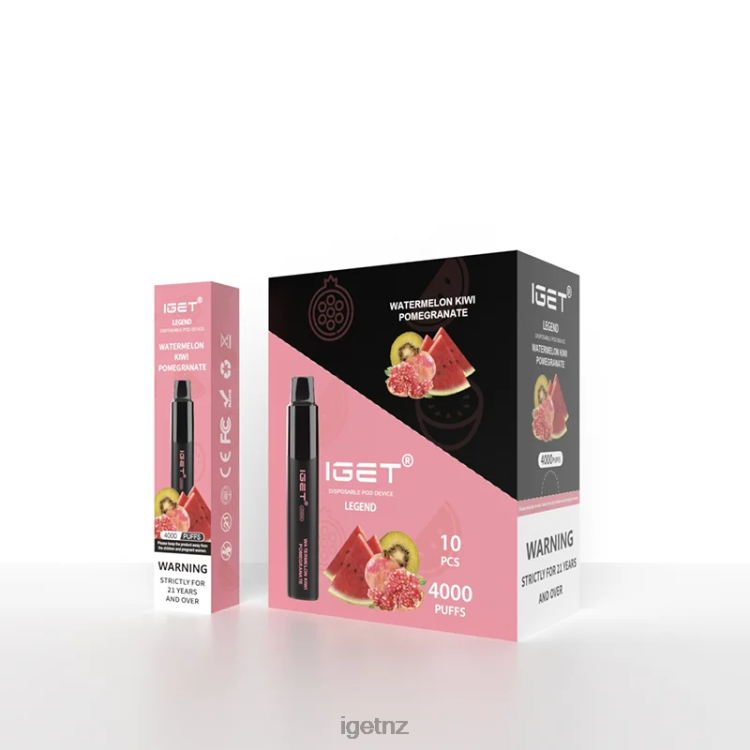 D6282336 IGET Legend 4000 Puffs - IGET Store Watermelon Kiwi Pomegranate