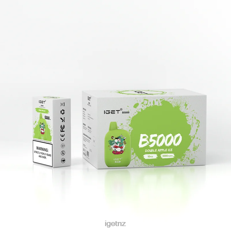 D6282315 IGET B5000 - IGET Vapes on Sale Double Apple Ice