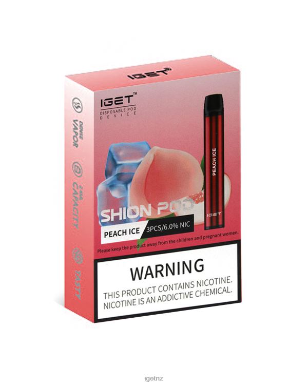 D628223 3 x IGET Shion - IGET Wholesale Nz Peach Ice